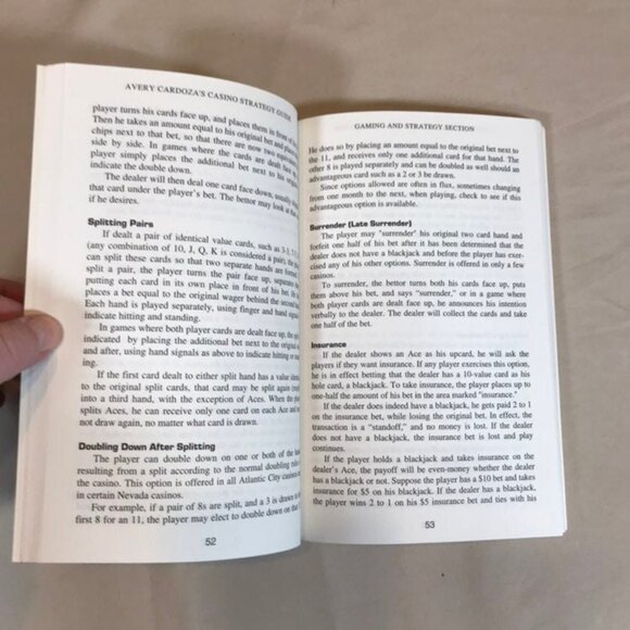 Avery Cardoza's Casino Strategy Guide Book - Picture 3 of 3